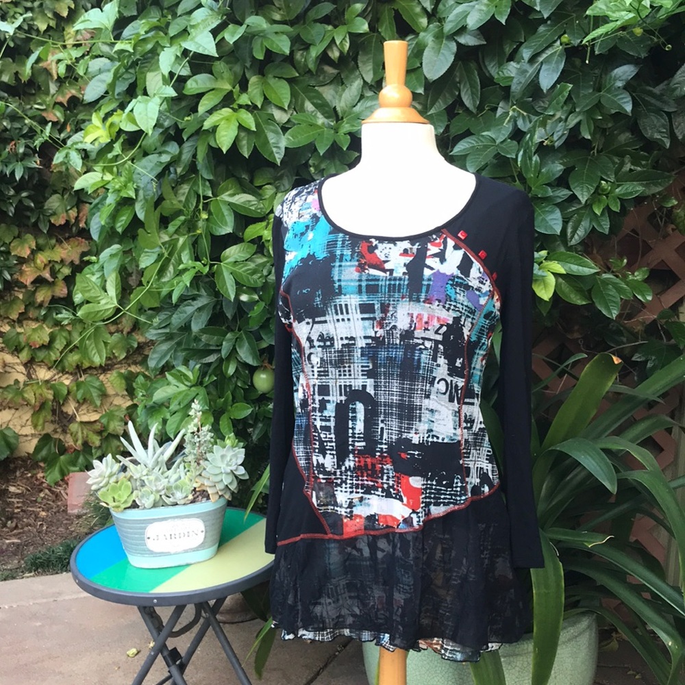 Tunic dress by Michael Tyler